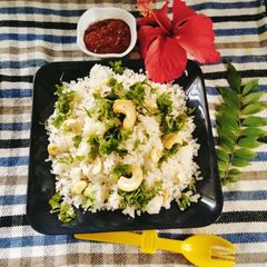 A picture of JEERA PULAO /jeera rice Restaurant style.