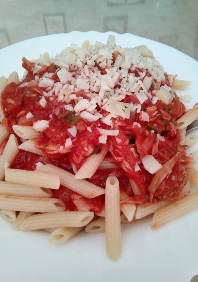 Una foto de Macarrones naturales