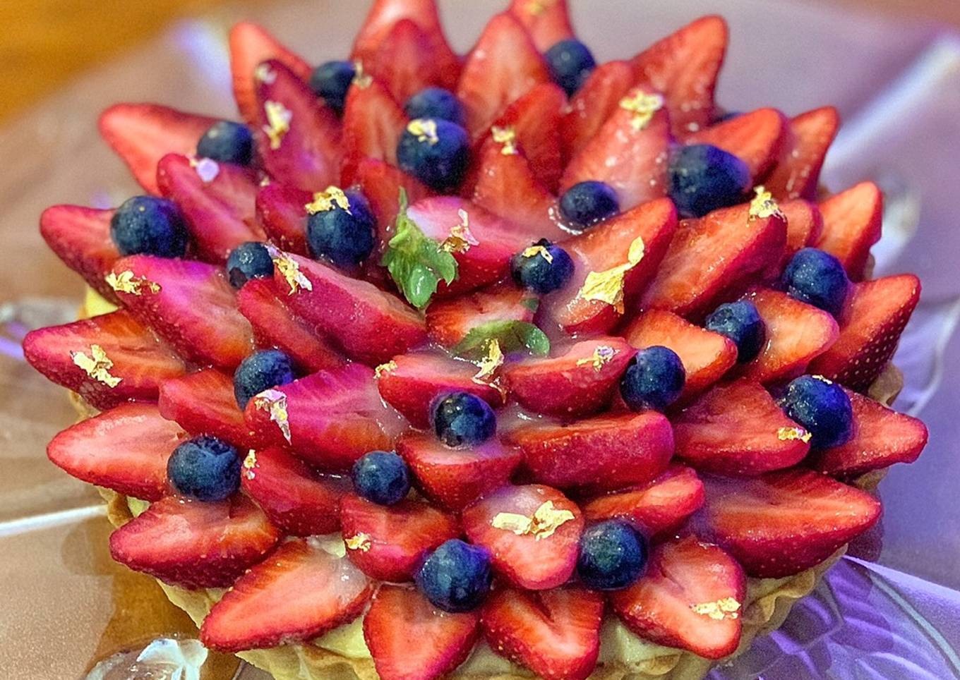 Japanese Strawberry Tart
