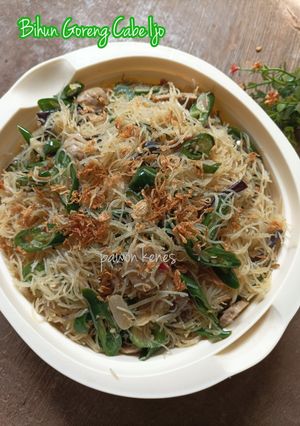 Foto resep Bihun Goreng Cabe Ijo
