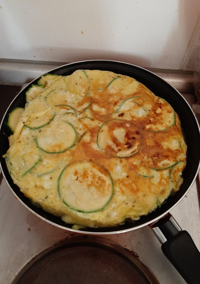 Una foto de Tortilla zapallo italiano