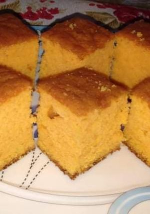 A picture of Orange cake.