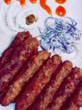 Camel seekh kabab