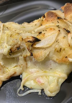 Una foto de Pizza rellena fácil