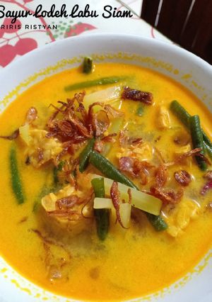 Foto resep Sayur Lodeh Labu Siam