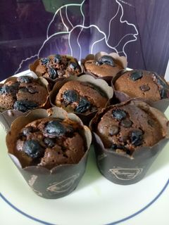 Foto resep Choco raisin muffin
