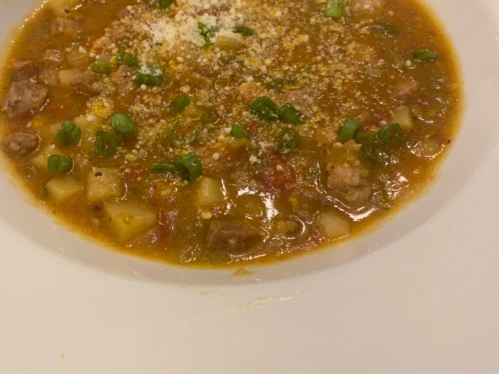 Recipe Denver Pork Green Chili Stew which So Delicious