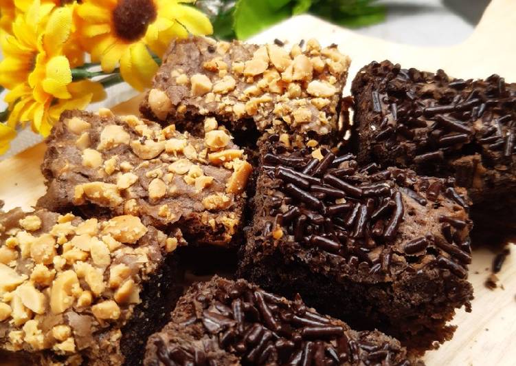 Resep Brownies Panggang Nyoklat Anti Gagal