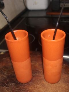Una foto de Melón cantalupo con vino