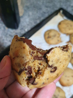 Una foto de Chocolate chip cookies