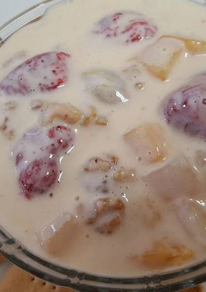 Una foto de Postre de Queso Crema