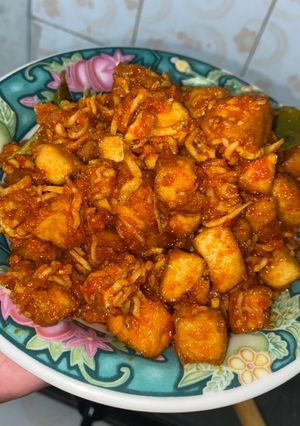 Foto resep Teri tahu balado