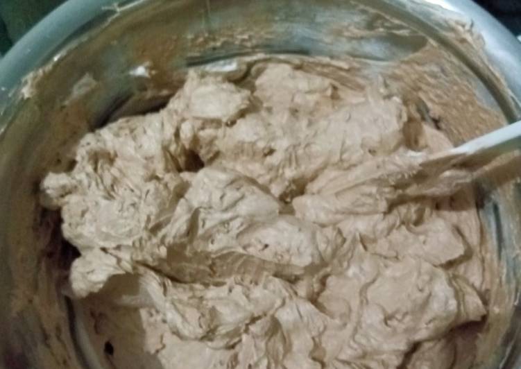 Langkah Mudah untuk Menyiapkan 84. Buttercream Coklat Anti Gagal