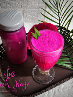 Foto resep Jus Buah Naga Merah