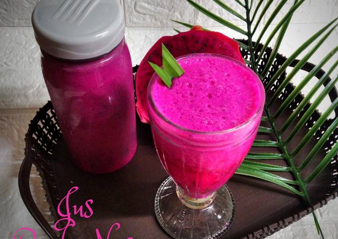 Resep Jus Buah Naga Merah oleh Eka Utami - Cookpad