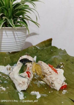 Foto resep #1.Botok telur asin