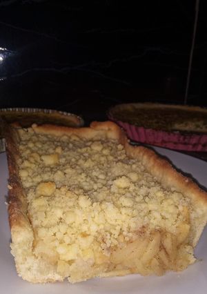 Una foto de Tarta de manzana con stroisel