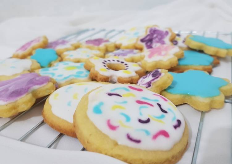 Cara Gampang memasak Icing Sugar Cookies yang Sempurna