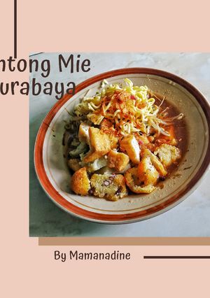 Foto resep Lontong Mie Surabaya