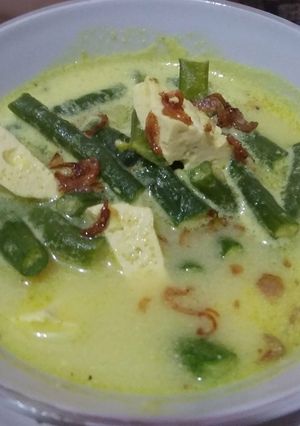 Foto resep Sayur Kuning Kacang Panjang