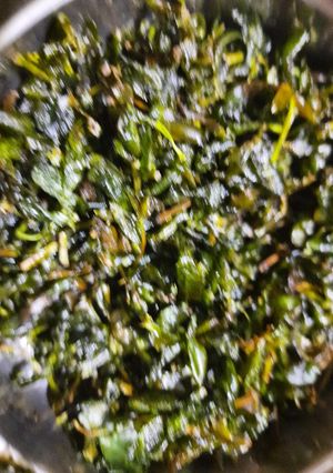 ব্রাহ্মী শাক (Brahmi saag bhaja recipe in Bengali) রেসিপির প্রধান ছবি