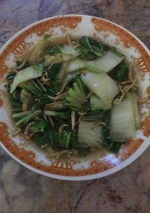 Foto resep Si sawi putih kok buru-buru?
