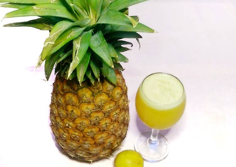 Simple Way to Prepare Favorite Pineapple Drink