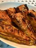 พริกหนุ่ม ยัดไส้ไก่ทรงเครื่อง (หม้อทอดไร้น้ำมัน)