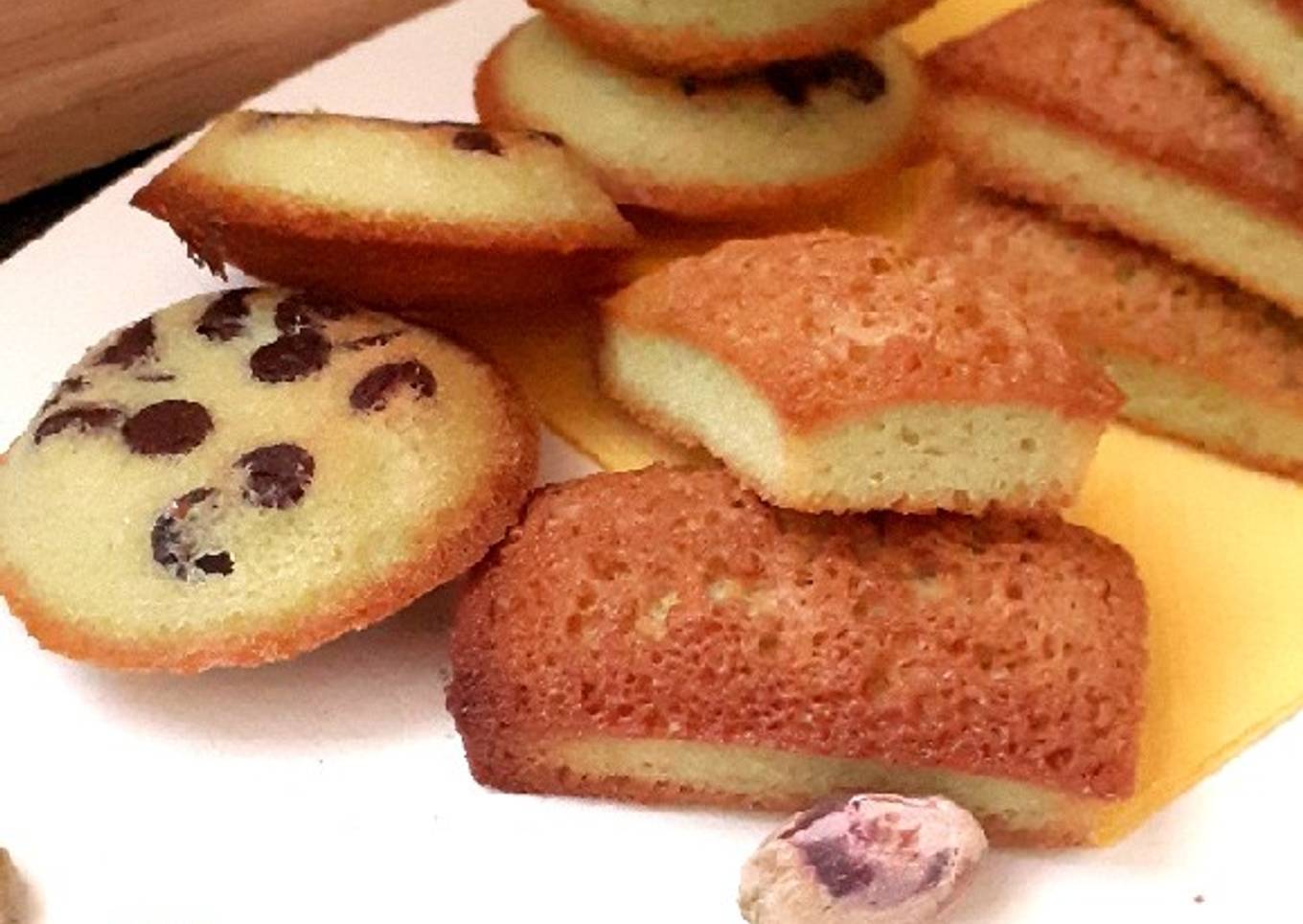Financiers pistache chocolat SGSL
