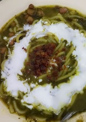 عکسی از دستور آش رشته