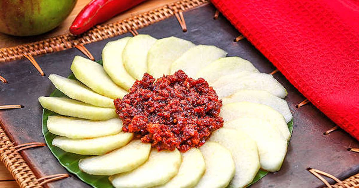 Resep Resep Sambal Apel Oleh Dapurkobe Cookpad