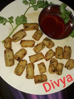 सूजी पोटाटो नगेट्स(suji potato nuggets recipe in hindi) रेसिपी मुख्य फोटो