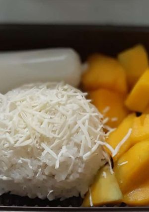 Foto resep Manggo rice so simple