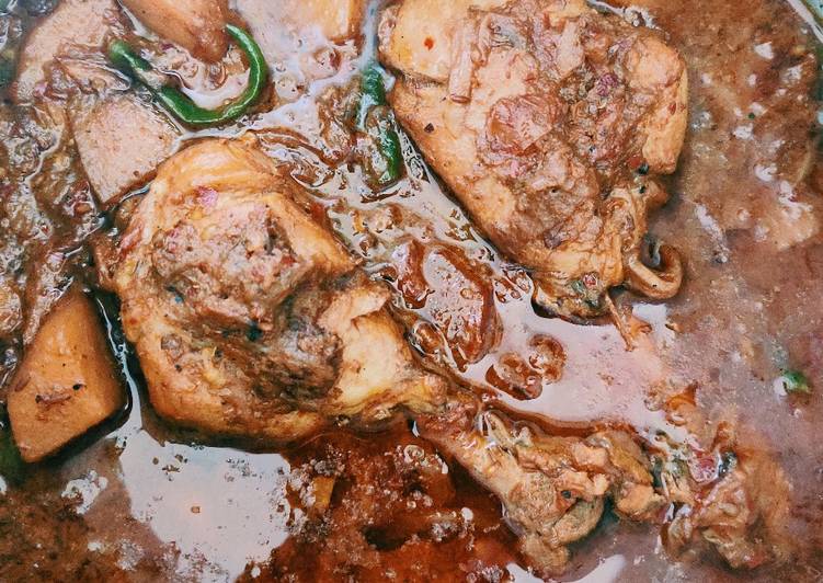 Step-by-Step Guide to Prepare Super Quick Homemade Kadai/ Karahi chicken recipe