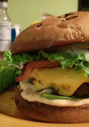 A picture of Damn Good Burger Sauce!.