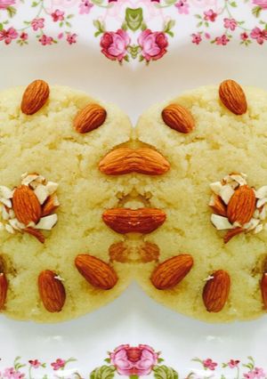 A picture of Suji /raha halwa.