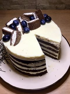 Фото Торт "Kinder Milk Slice".