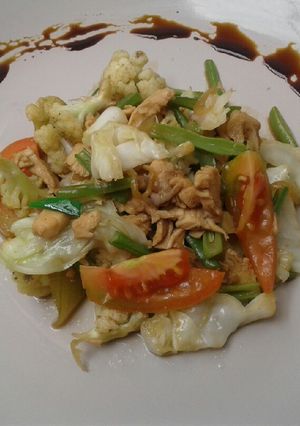 Foto resep Ayam fillet sayur