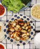 Thịt nướng tương đậu Hàn Quốc bằng nồi chiên không dầu