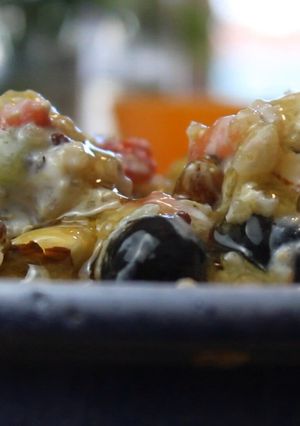 Foto principal de 😉 Ensalada de quinoa fácil con frutas / recetas con quinoa 👉 desayunos saludables y fáciles