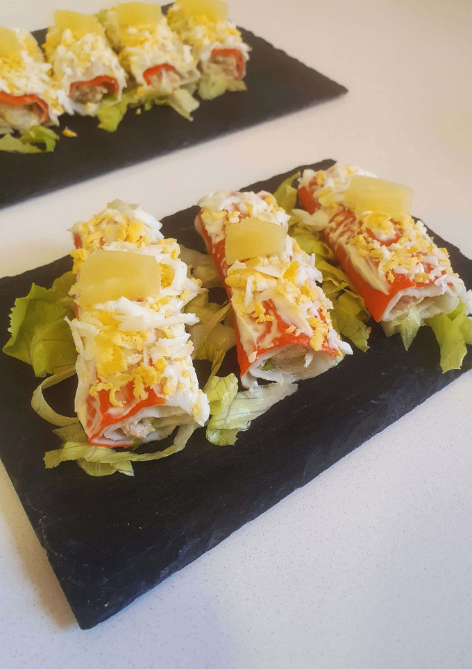 Una foto de Canelones de verano sin horno
