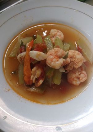 Foto resep Tumis Jipan Udang
