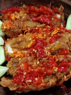 Foto resep Ayam Geprek Sambal Korek