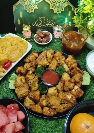 A picture of Chicken Pakora 😋😋.