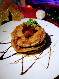 A picture of Choco pancake.