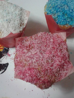Una foto de Muffins de coco