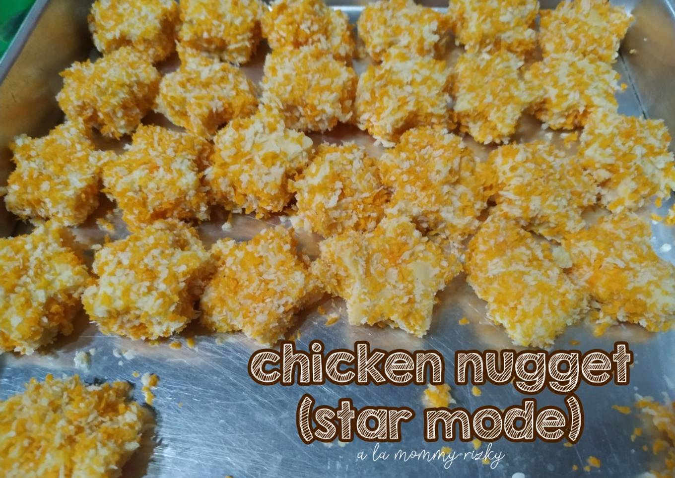 Chicken Nugget (Star mode) utk anak