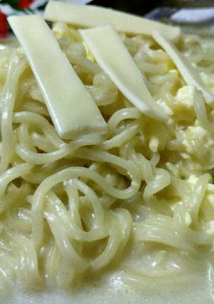 Foto resep Mie Telor Keju (ala Nagita Slavina)