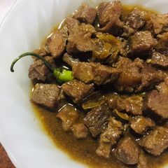 Beef Salpicao A picture of Beef Salpicao.