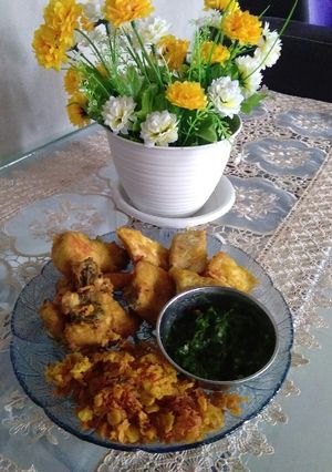 Foto resep 🍗Ayam goreng tepung plus sambel ijo